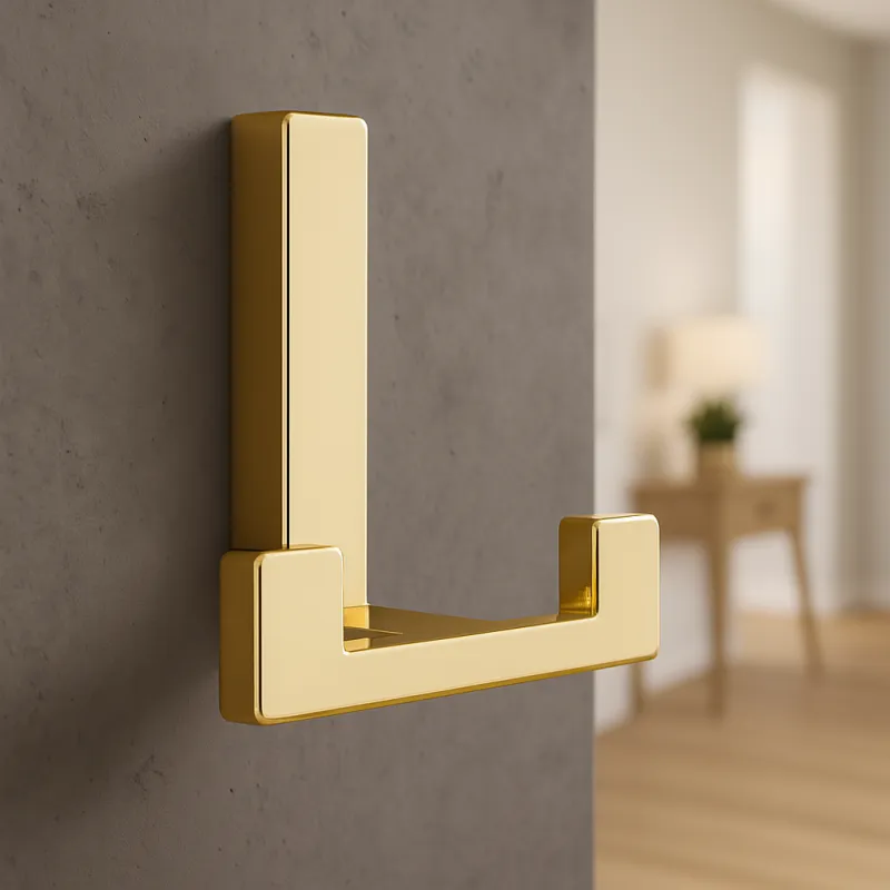 Patère OMEGA S / Laiton brossé