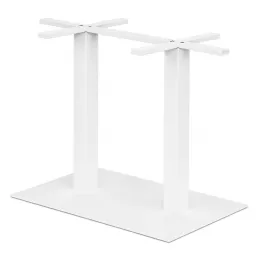 Pied de table URBAN DUO / Blanc mat