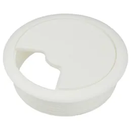 Passe-câbles en PVC 60 mm / Blanc
