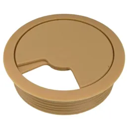 Passe-câbles en PVC 60 mm / Hêtre