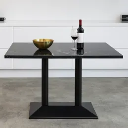 Pied de table PIRAMID DUO / Noir
