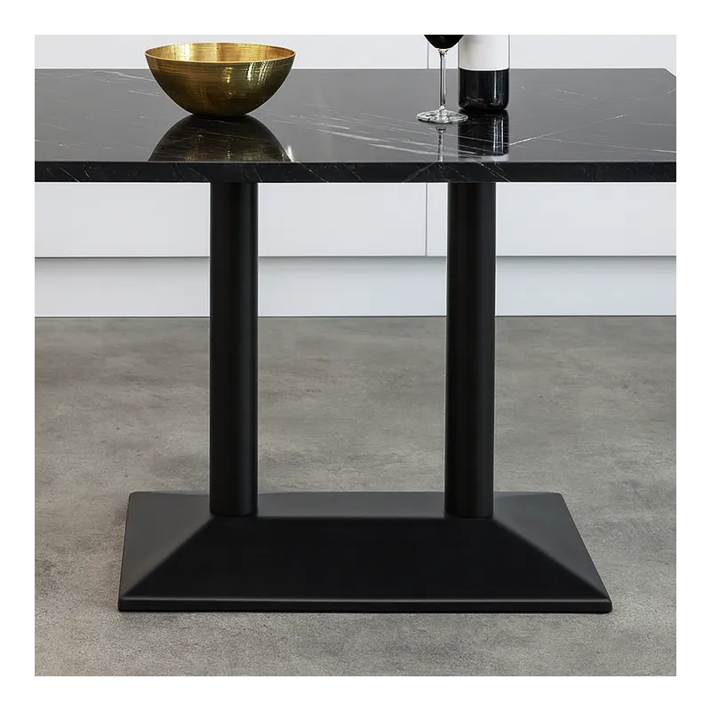 Pied de table PIRAMID DUO / Noir