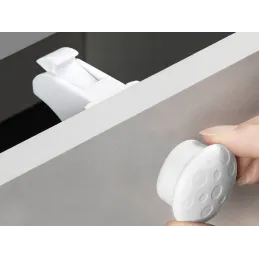 Serrure de sécurité magnétique – 10 pièces MAGNETICO / Blanc