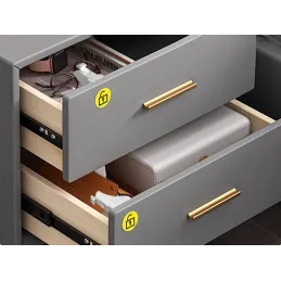 Serrure de sécurité magnétique – 10 pièces MAGNETICO / Blanc