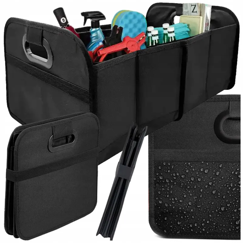 Organiseur de coffre pour affaires et courses CAR XXL / Noir