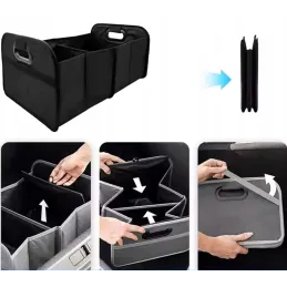 Organiseur de coffre pour affaires et courses CAR XXL / Noir