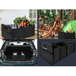 Organiseur de coffre pour affaires et courses CAR XXL / Noir