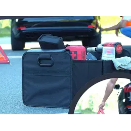 Organiseur de coffre pour affaires et courses CAR XXL / Noir