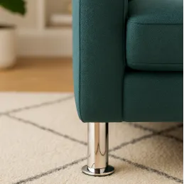 Pied de meuble SANTIAGO / Chrome brillant