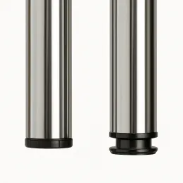 Pied de table CLASSIC 60 mm / Chrome brillant