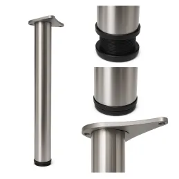 Pied de table CLASSIC 60 mm / Acier inoxydable