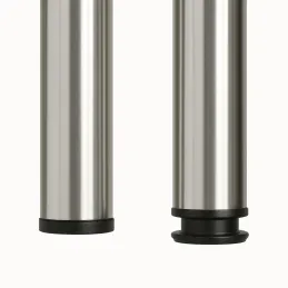 Pied de table CLASSIC 60 mm / Acier inoxydable