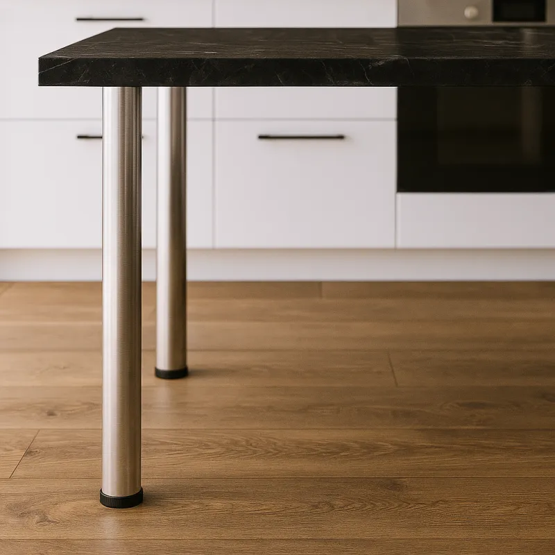 Pied de table CLASSIC 60 mm / Acier inoxydable