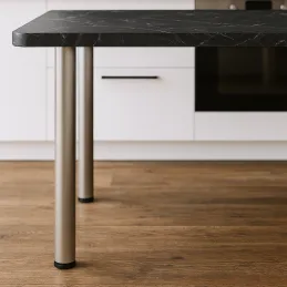 Pied de table CLASSIC 60 mm / nickel satiné