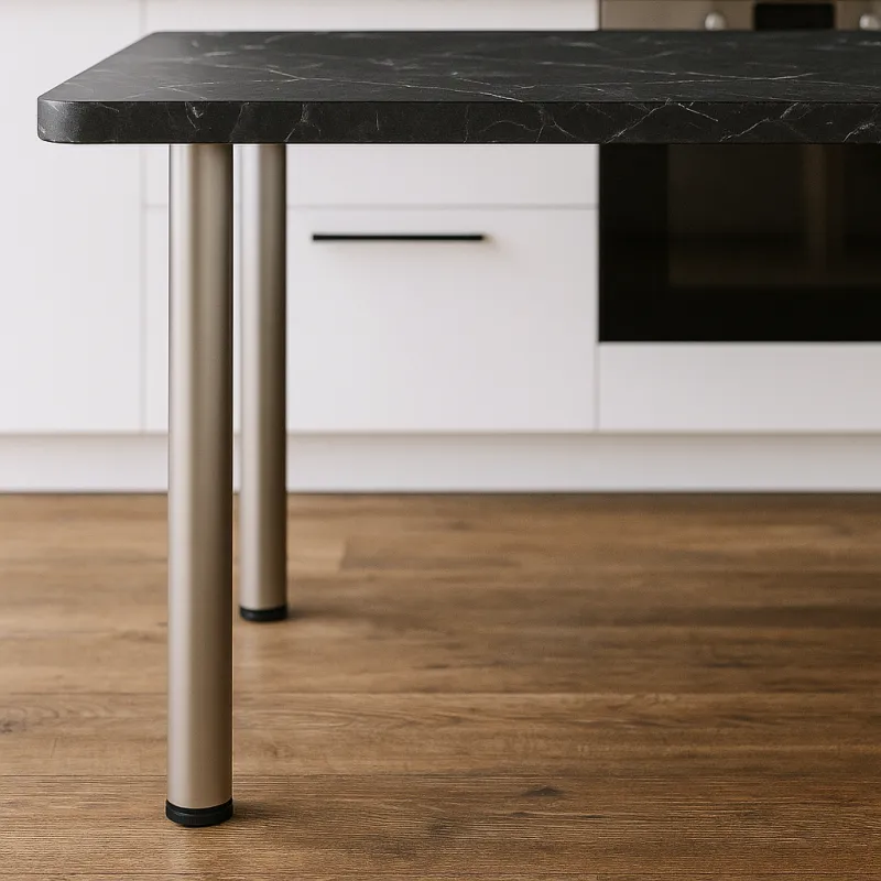 Pied de table CLASSIC 60 mm / nickel satiné