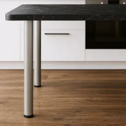 Pied de table CLASSIC 60 mm / Argent