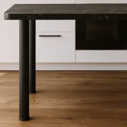 Pied de table CLASSIC 60 mm / Noir mat