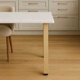 Pied de table GENEVA / Or mat - matt