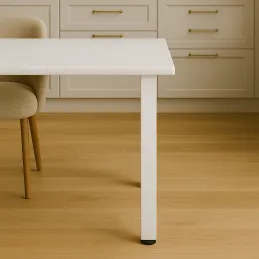 Pied de table GENEVA / Blanc mat