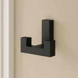 Porte-manteau TELGADO DUO / Noir mat
