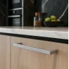 Chrome mat brossé