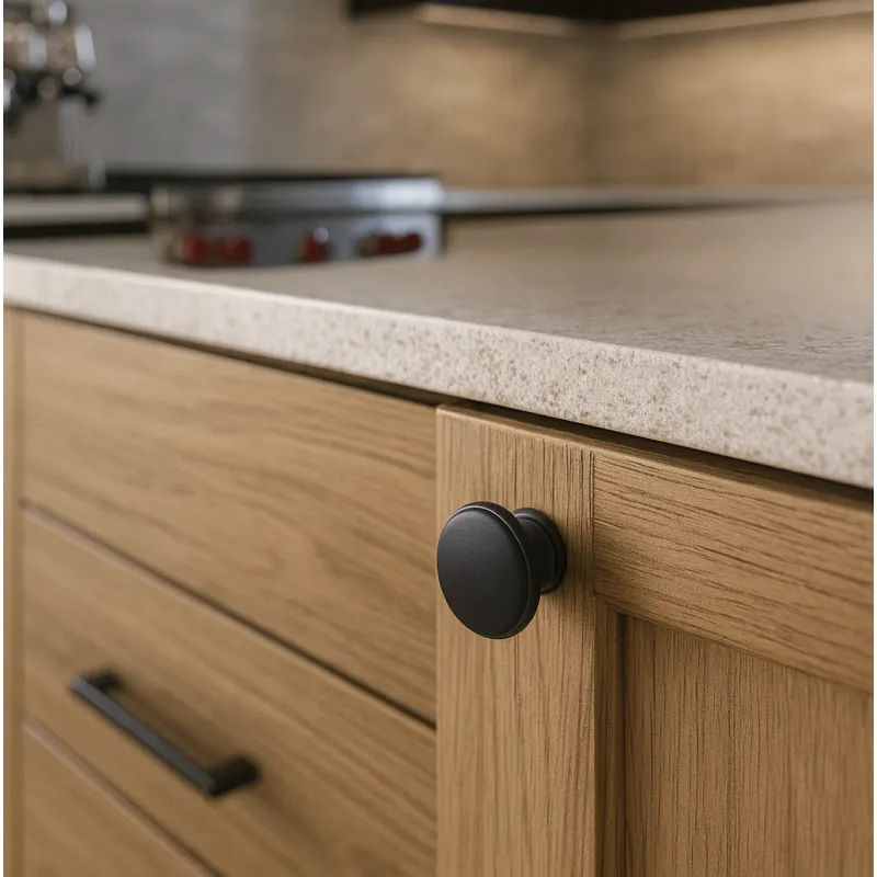 Bouton de meuble GRADO / Noir mat