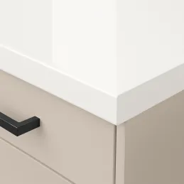 Plan de travail PFLEIDERER blanc cristal BRILLANT / U11026 HS