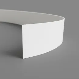 Chant stratifié blanc cristal 4100 x 45 mm / U11026 SD