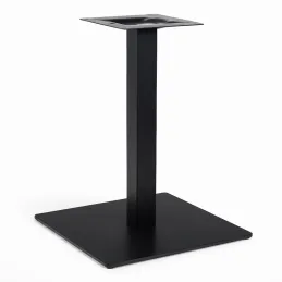 Table à manger MOX RONDO / Noir – Blanc brillant