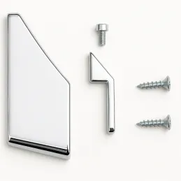 Portemanteau TEAR / Chrome brillant