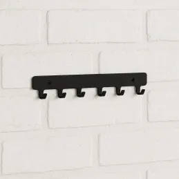Patère murale HOLD / Noir mat