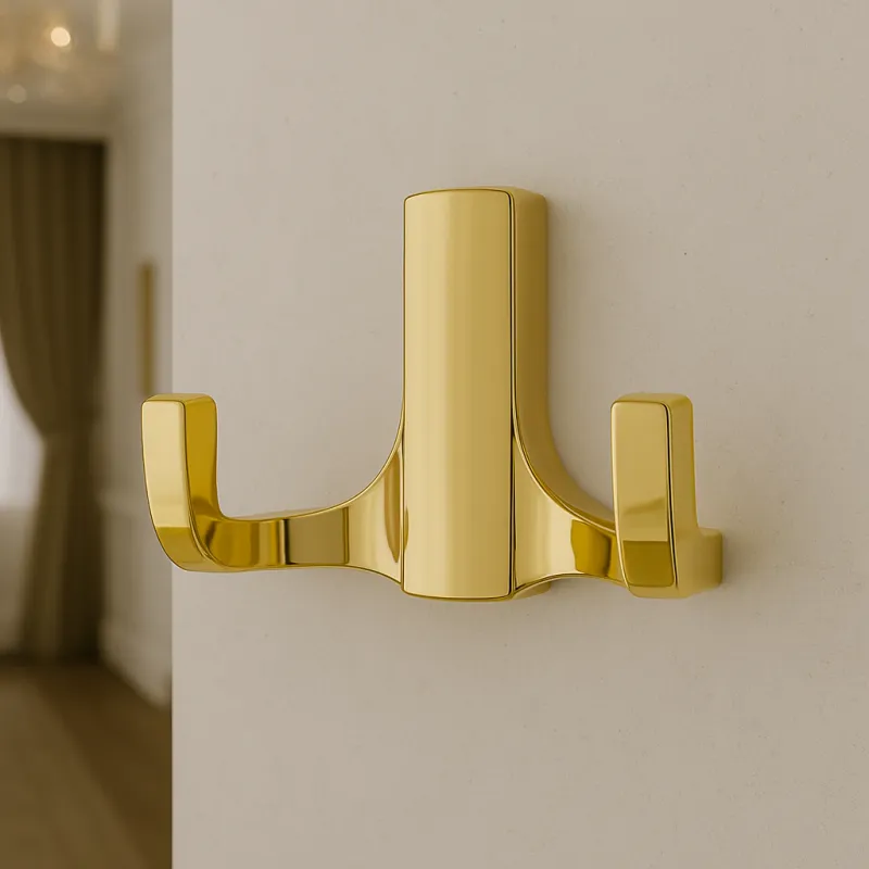 Porte-manteau RODEO L / Dor brillant