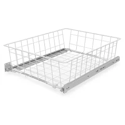 Panier coulissant CLASSICO Blanc / Coulisses standard