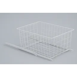 Panier coulissant pour armoire EKONOM / Blanc
