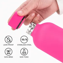 Thermos en acier inoxydable TERMO SOFT 500 ml / Rose