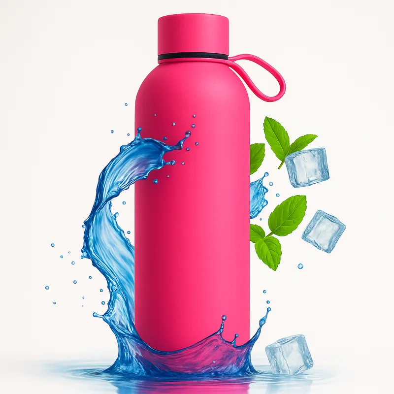 Thermos en acier inoxydable TERMO SOFT 500 ml / Rose