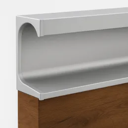 Embout pour profilé de poignée PARLA / Aluminium