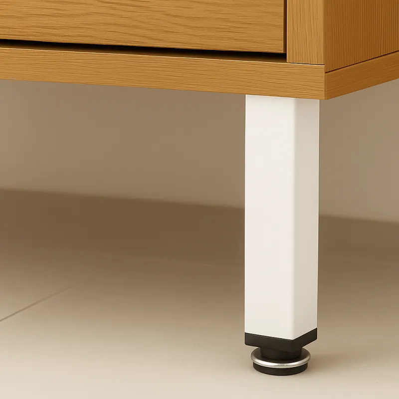 Pied de meuble BRASIL / blanc mat
