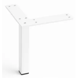 Pied de meuble GILIAN / Blanc mat