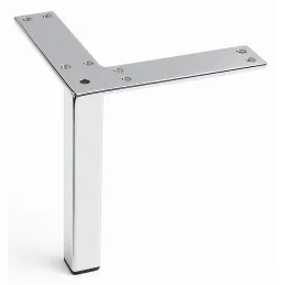 Pied de meuble GILIAN / Chrome brillant