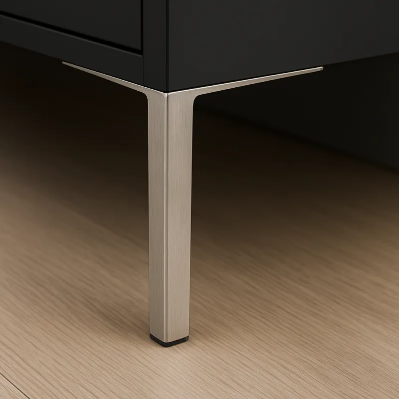 Pied de meuble GILIAN / Nickel