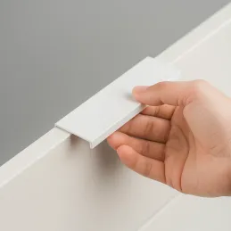 Poignée de chant CHANEL / Blanc mat
