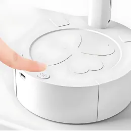 Distributeur d’eau automatique avec recharge USB / Blanc