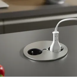 Prise électrique Twister / Inox