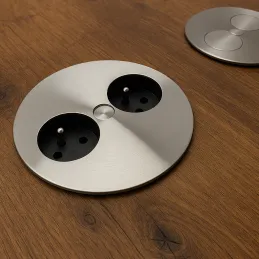 Prise électrique Twister / Inox