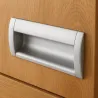 Chrome mat brossé