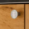 Chrome mat brossé