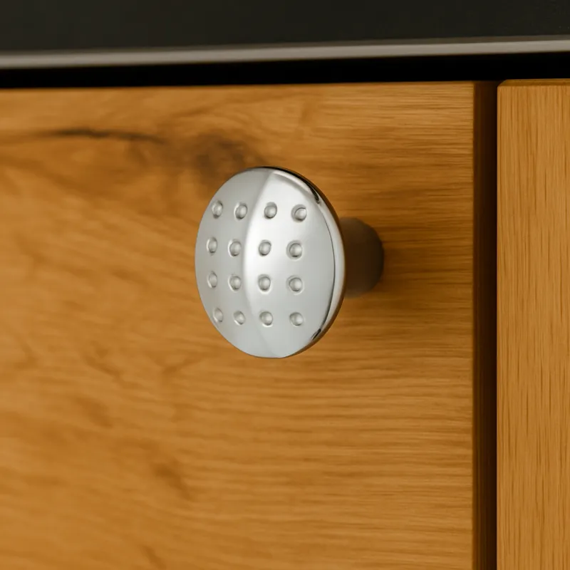 Bouton de meuble VISTA / Chrome brillant