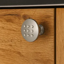 Bouton de meuble VISTA Slim / Nickel mat.