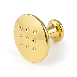 Bouton de meuble VISTA Slim / Doré brillant